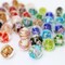 40 Pcs Assorted Glow in The Dark Firefly Beads 12mm , (Mixed 40pcs)
